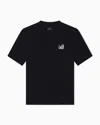 Armani Exchange Regular Fit T-shirts In Black