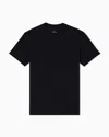 Armani Exchange Regular Fit T-shirts In Black
