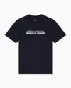 Armani Exchange Regular Fit T-shirts In Blue
