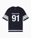 Armani Exchange Regular Fit T-shirts In Black