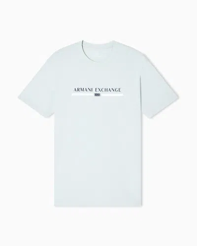 Armani Exchange Regular Fit T-shirts In Green