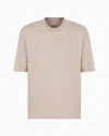 Armani Exchange Regular Fit T-shirts In Beige