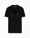 Armani Exchange Regular Fit T-shirts In Black