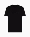 Armani Exchange Regular Fit T-shirts In Black