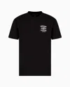 Armani Exchange Regular Fit T-shirts In Black