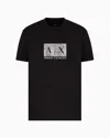 Armani Exchange Regular Fit T-shirts In Black