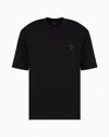 Armani Exchange Regular Fit T-shirts In Black