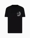 Armani Exchange Regular Fit T-shirts In Black