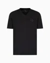 Armani Exchange Regular Fit T-shirts In Black