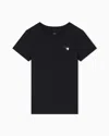 Armani Exchange Regular Fit T-shirts In Black