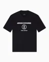 Armani Exchange Regular Fit T-shirts In Black