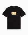 Armani Exchange Regular Fit T-shirts In Black
