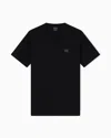 Armani Exchange Regular Fit T-shirts In Black