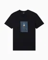 Armani Exchange Regular Fit T-shirts In Black