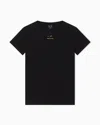 Armani Exchange Regular Fit T-shirts In Black