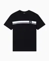 Armani Exchange Regular Fit T-shirts In Black
