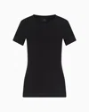 Armani Exchange Regular Fit T-shirts In Black