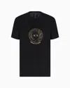 Armani Exchange Regular Fit T-shirts In Black