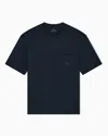 Armani Exchange Regular Fit T-shirts In Blue