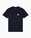 Armani Exchange Regular Fit T-shirts In Blue
