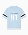 Armani Exchange Regular Fit T-shirts In Blue