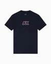 Armani Exchange Regular Fit T-shirts In Blue