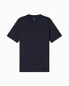 Armani Exchange Regular Fit T-shirts In Blue