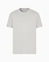 Armani Exchange Regular Fit T-shirts In Grau