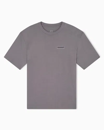 Armani Exchange Regular Fit T-shirts In Gold