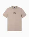 Armani Exchange Regular Fit T-shirts In Gray