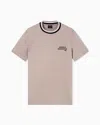 Armani Exchange Regular Fit T-shirts In Gray