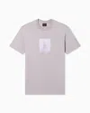 Armani Exchange Regular Fit T-shirts In Gray