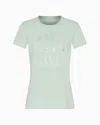 Armani Exchange Regular Fit T-shirts In Green