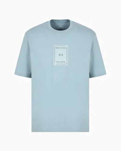 Armani Exchange Regular Fit T-shirts In Green