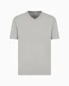 Armani Exchange Regular Fit T-shirts In Grey