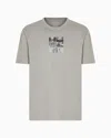 Armani Exchange Regular Fit T-shirts In Grey