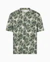 Armani Exchange Regular Fit T-shirts In Grün