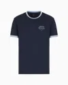 Armani Exchange Regular Fit T-shirts In Blue