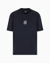 Armani Exchange Regular Fit T-shirts In Navy Blue