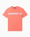 Armani Exchange Regular Fit T-shirts In Pink
