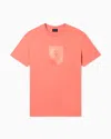 Armani Exchange Regular Fit T-shirts In Pink