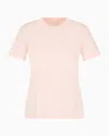 Armani Exchange Regular Fit T-shirts In Pink