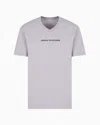 Armani Exchange Regular Fit T-shirts In Purple