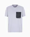 Armani Exchange Regular Fit T-shirts In Purple