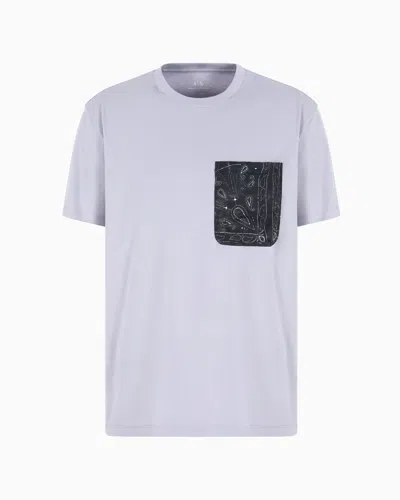 Armani Exchange Regular Fit T-shirts In White