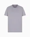 Armani Exchange Regular Fit T-shirts In Purple