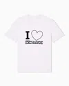 Armani Exchange Regular Fit T-shirts In Pink