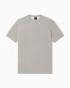 Armani Exchange Regular Fit T-shirts In Neutral