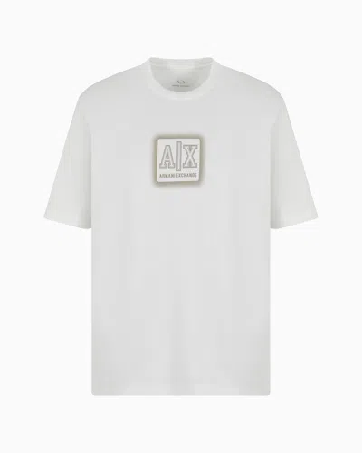ARMANI EXCHANGE REGULAR FIT T-SHIRT WITH LOGO
