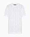 Armani Exchange Regular Fit T-shirts In White